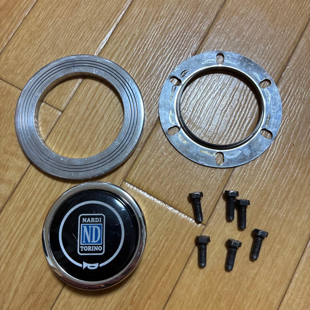 NARDI ウッドハンドル ステアリング 36 当時物