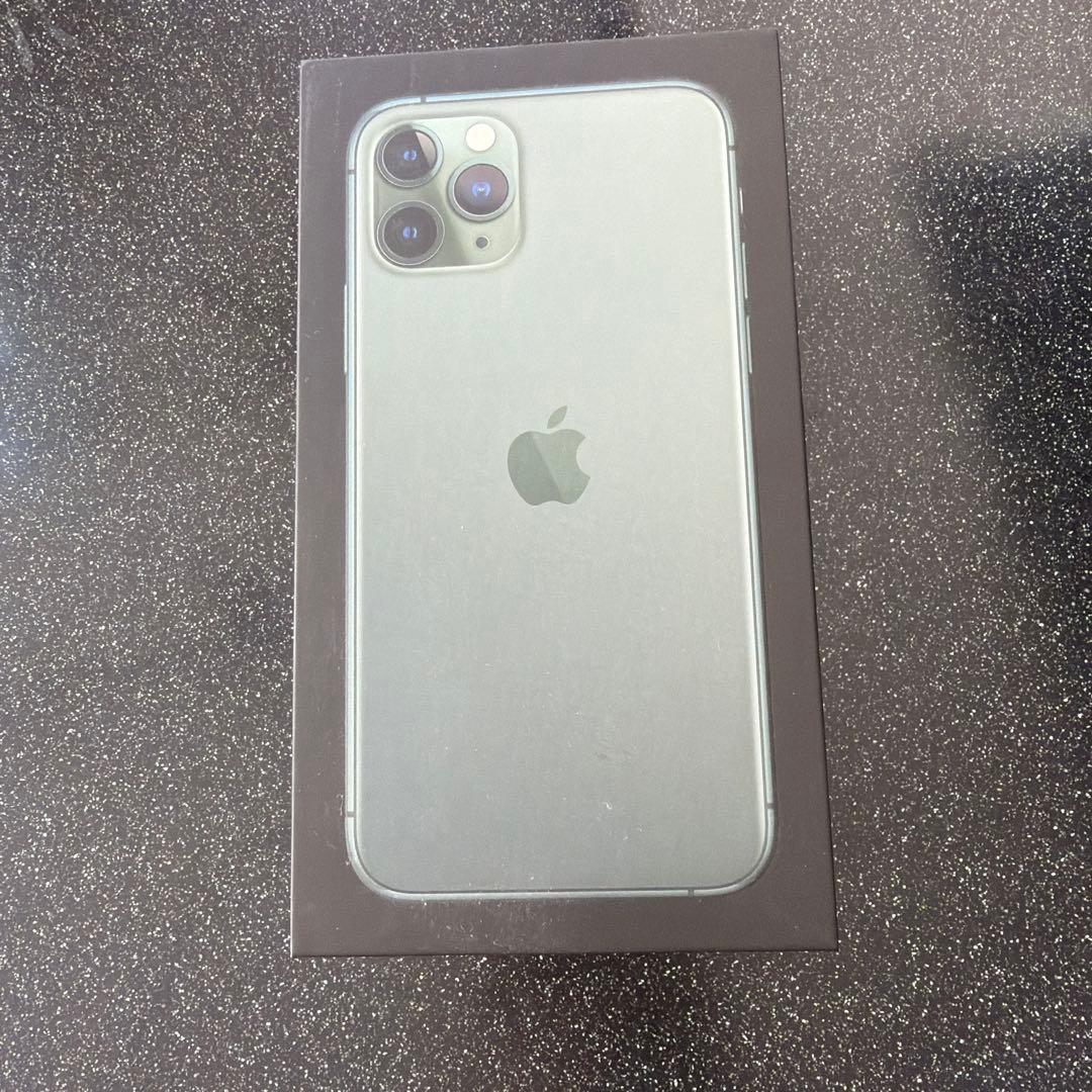 【美品】iPhone11pro 256GB ミッドナイトグリーン