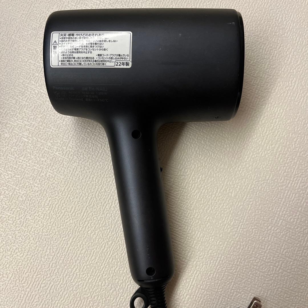 【ジャンク品】Panasonic ナノケア ヘアドライヤー ブラック