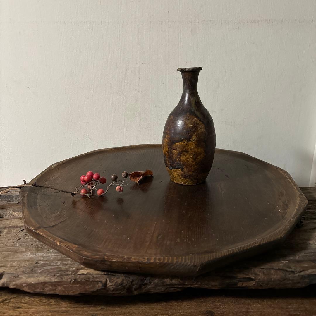 古瀬戸徳利　美濃　花器　古道具　古備前　古丹波花入　川瀬俊朗　向田邦子　李朝