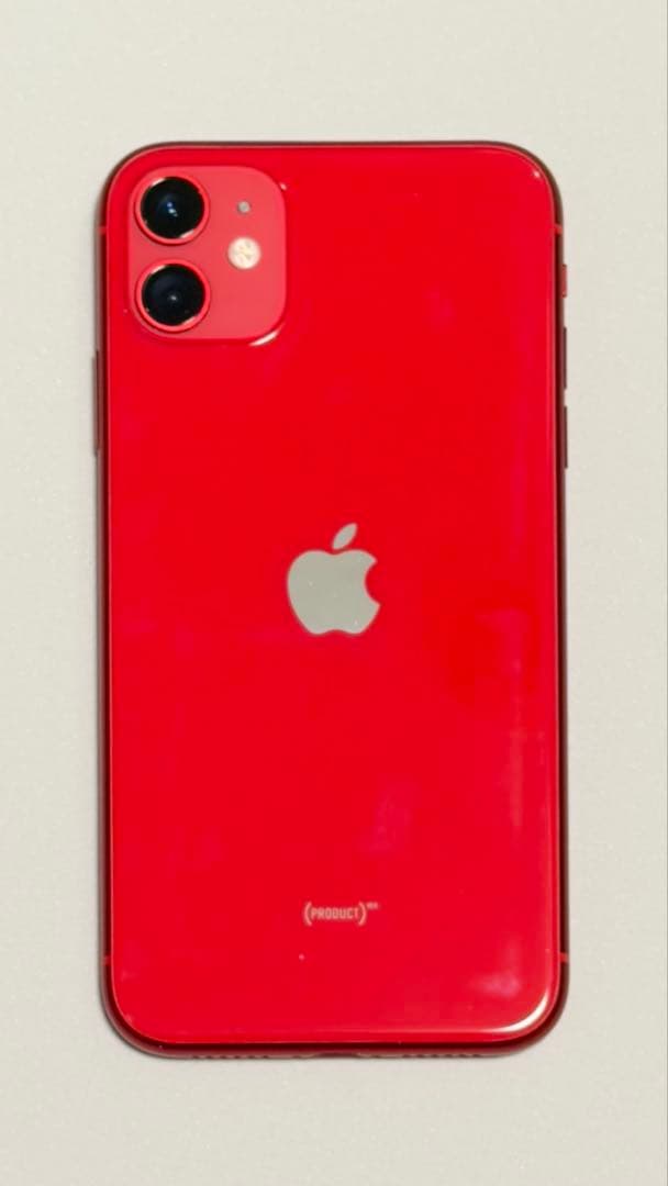Apple iPhone 11 (PRODUCT(RED)) 初期化済み