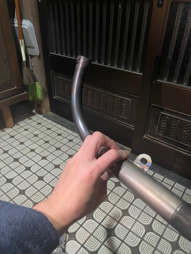 モンキー　モリワキ　マフラー　チタン