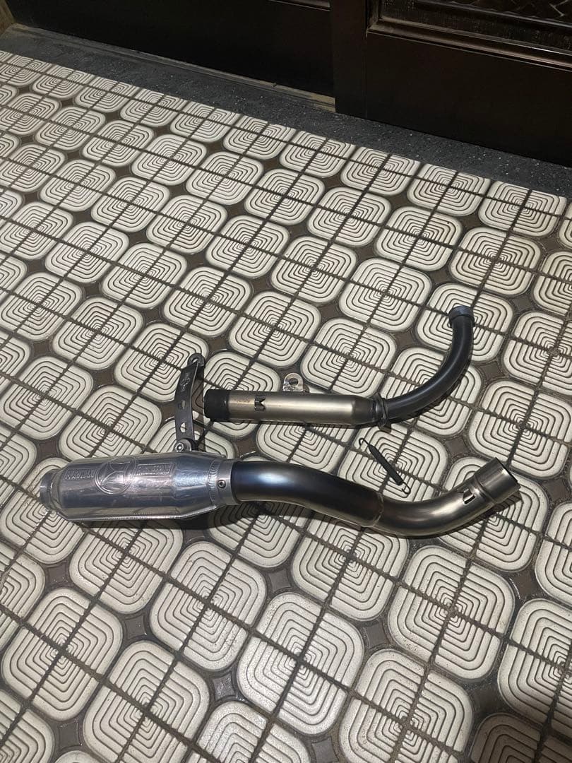 モンキー　モリワキ　マフラー　チタン