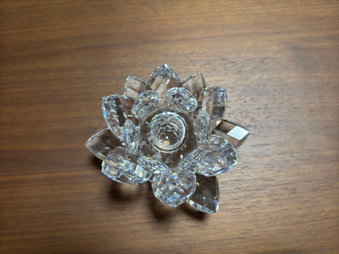 スワロフスキー 置物 スイレン L