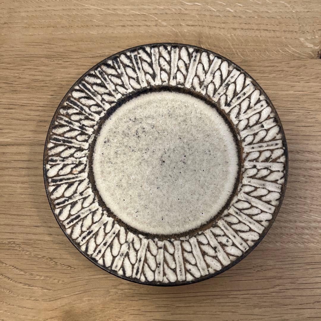 【新春sale】幸山窯　山本雅則　器　皿　大小　2枚セット　作家物　信楽