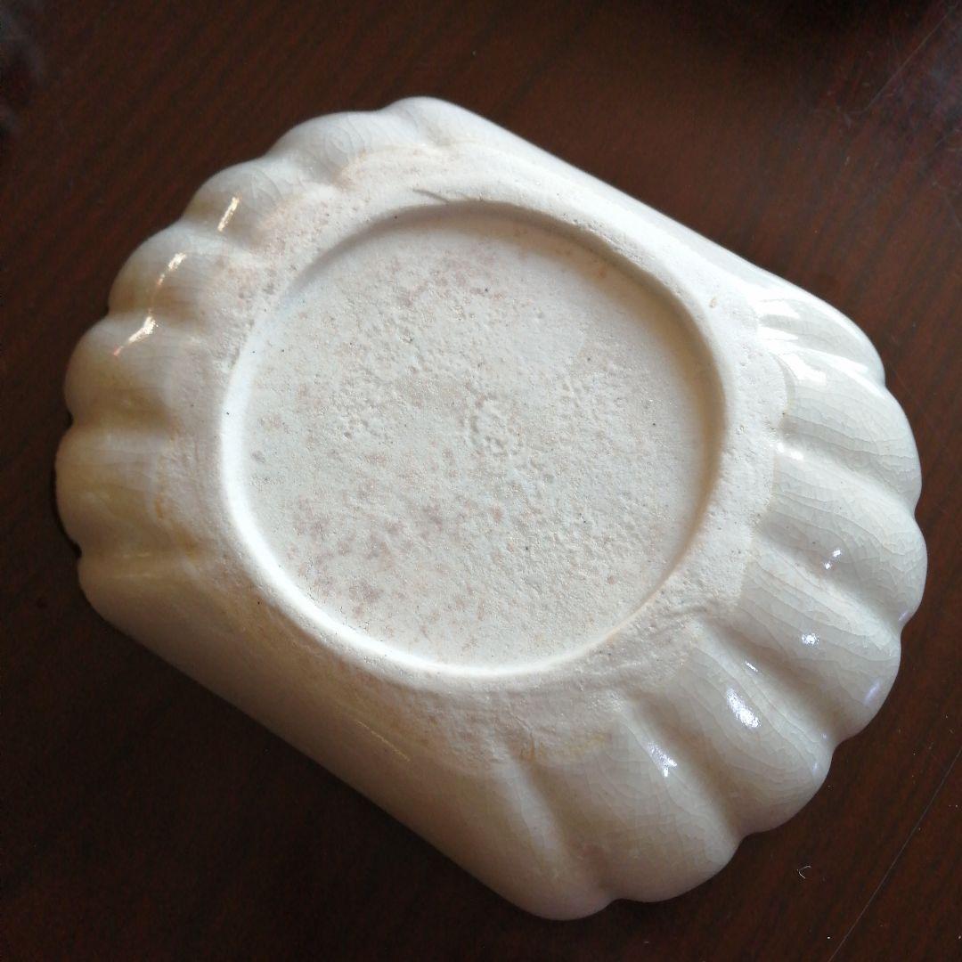 瀬戸焼　流釉皿　17客　15.5cm　大正〜昭和初期