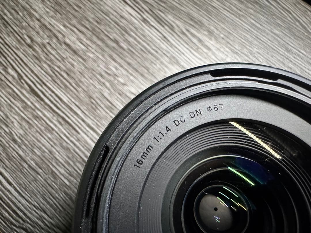 SIGMA 16mm F1.4 DC DN｜美品｜湿度管理保管