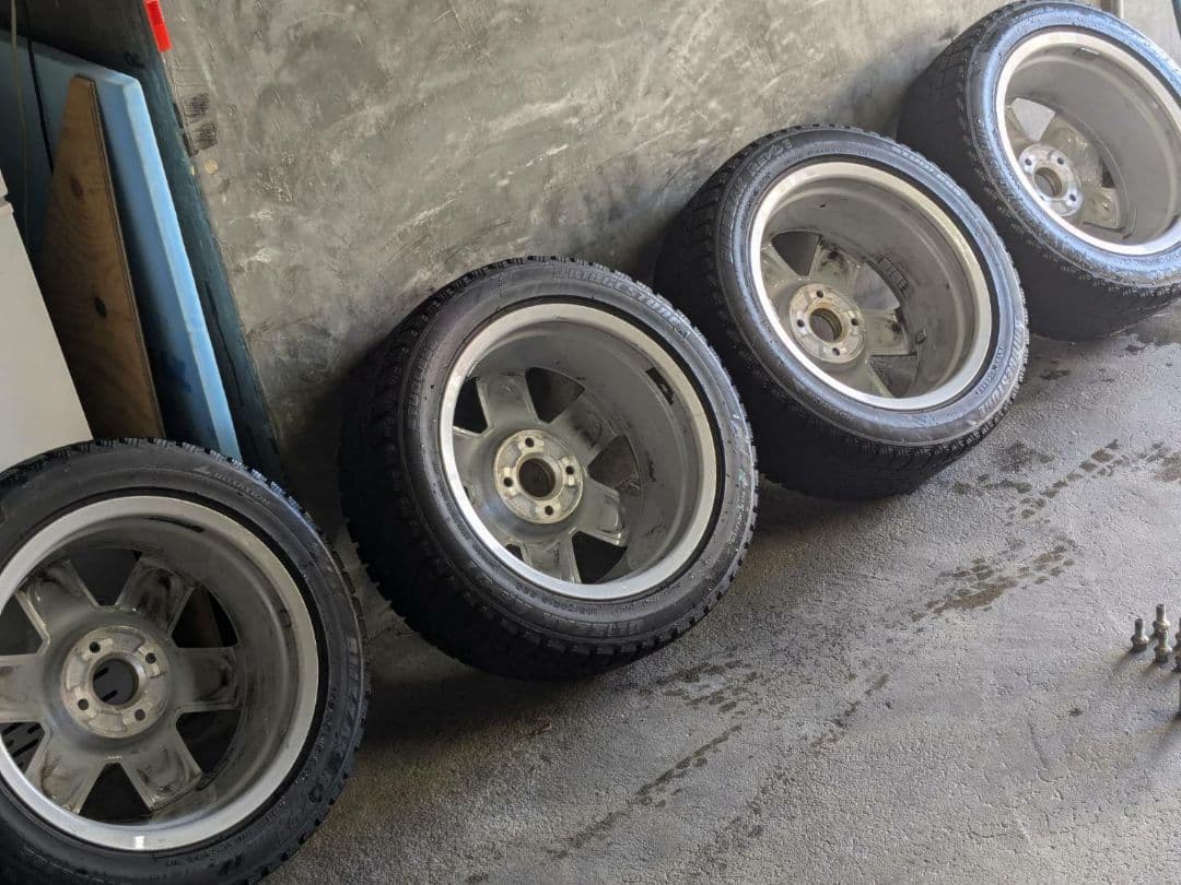 VW ルポ GTI 純正ホイール　４本（スタッドレス 195/50R15）希少