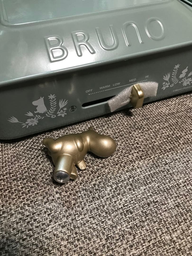 BRUNO ホットプレート　ムーミン　グリルプレート
