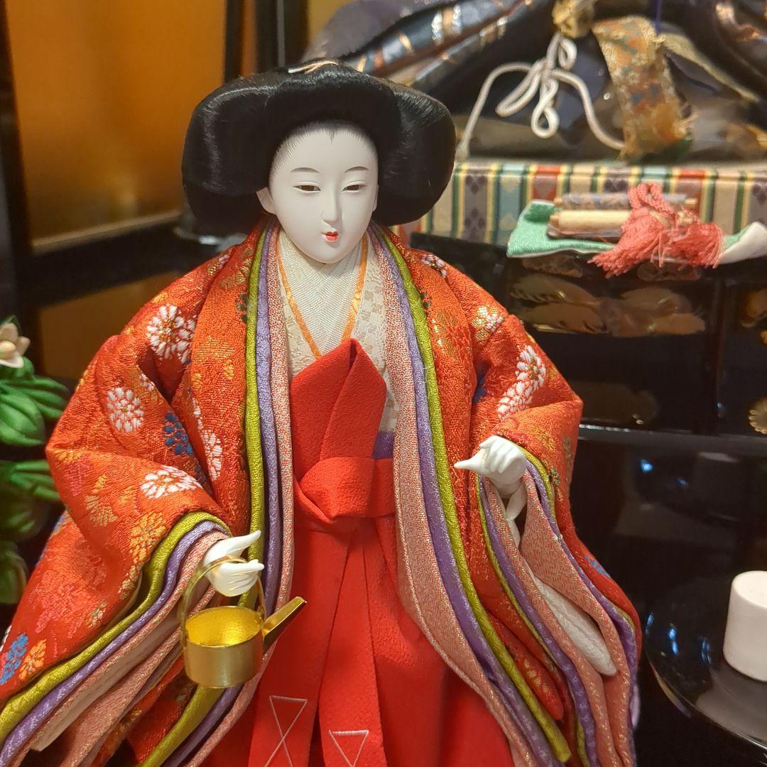 吉徳大光　花井幸子デザインひな祭り 雛人形セット