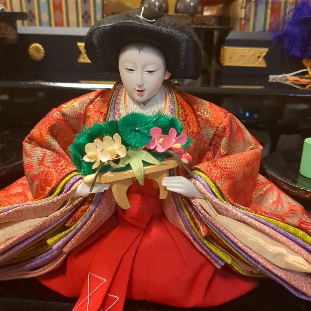 吉徳大光　花井幸子デザインひな祭り 雛人形セット