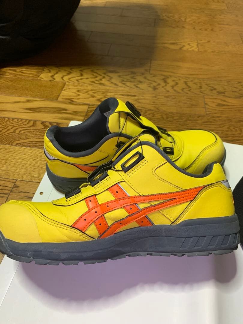 ASICS CP306 BOAシステム安全靴 イエロー