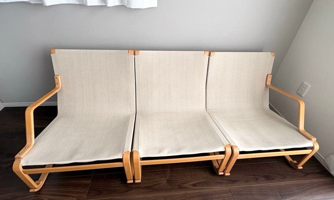 天童木工　ブルーノマットソン　ソファ　3人掛け