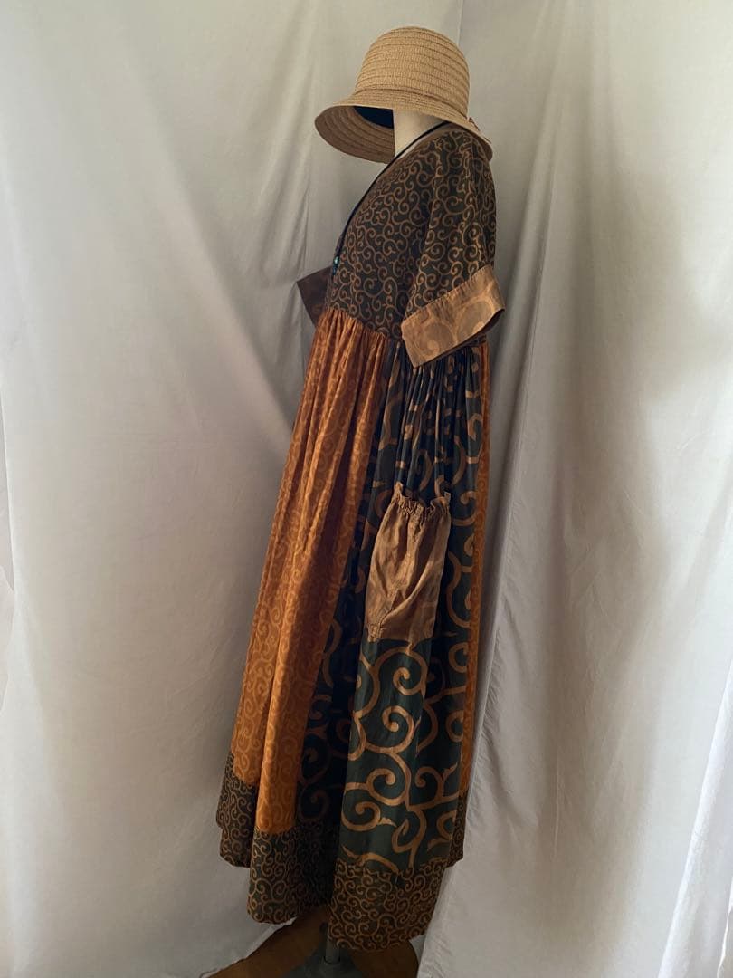 風呂敷みやこ染めワンピース