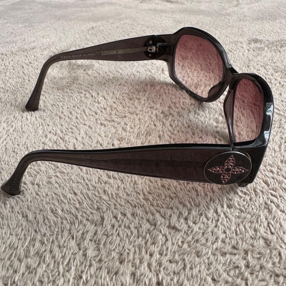 Louis Vuitton ウルスラストラスサングラス パープル Z0134E