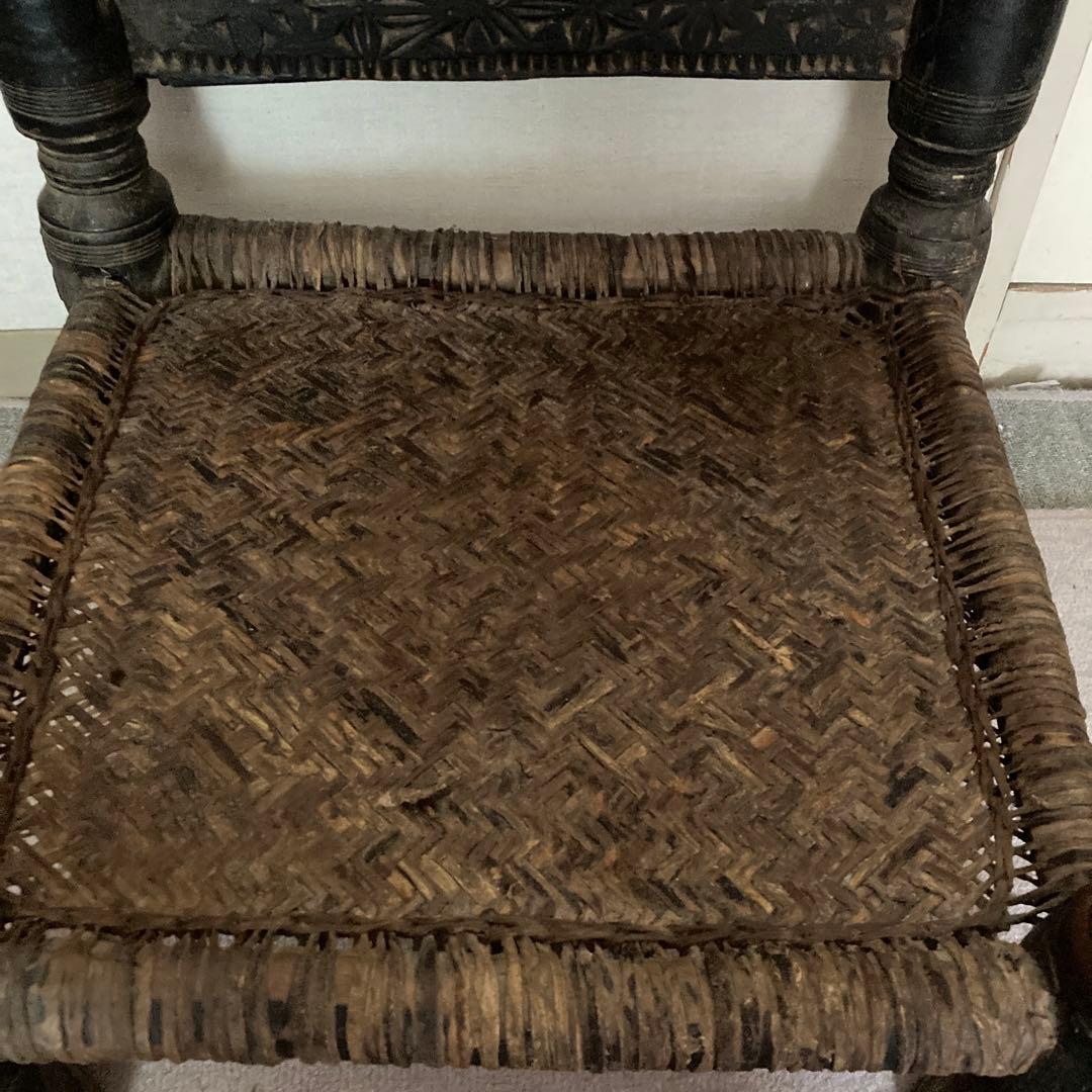 GRANPIE  チェアー　木と山羊革