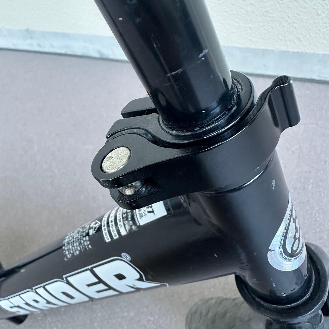 STRIDER ストライダー 12スポーツ バランスバイク ブラック 黒 正規品