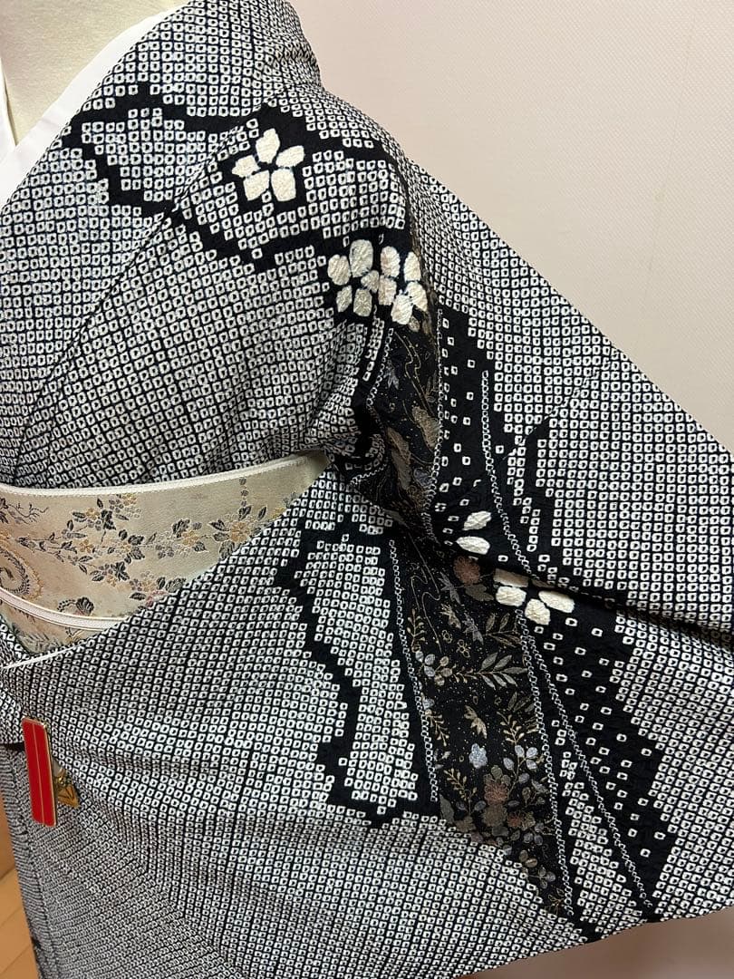 総絞り　訪問着