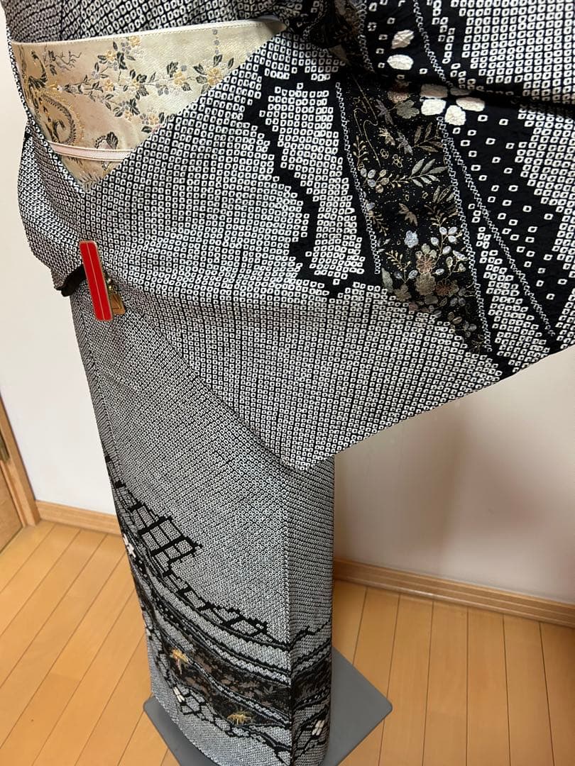 総絞り　訪問着