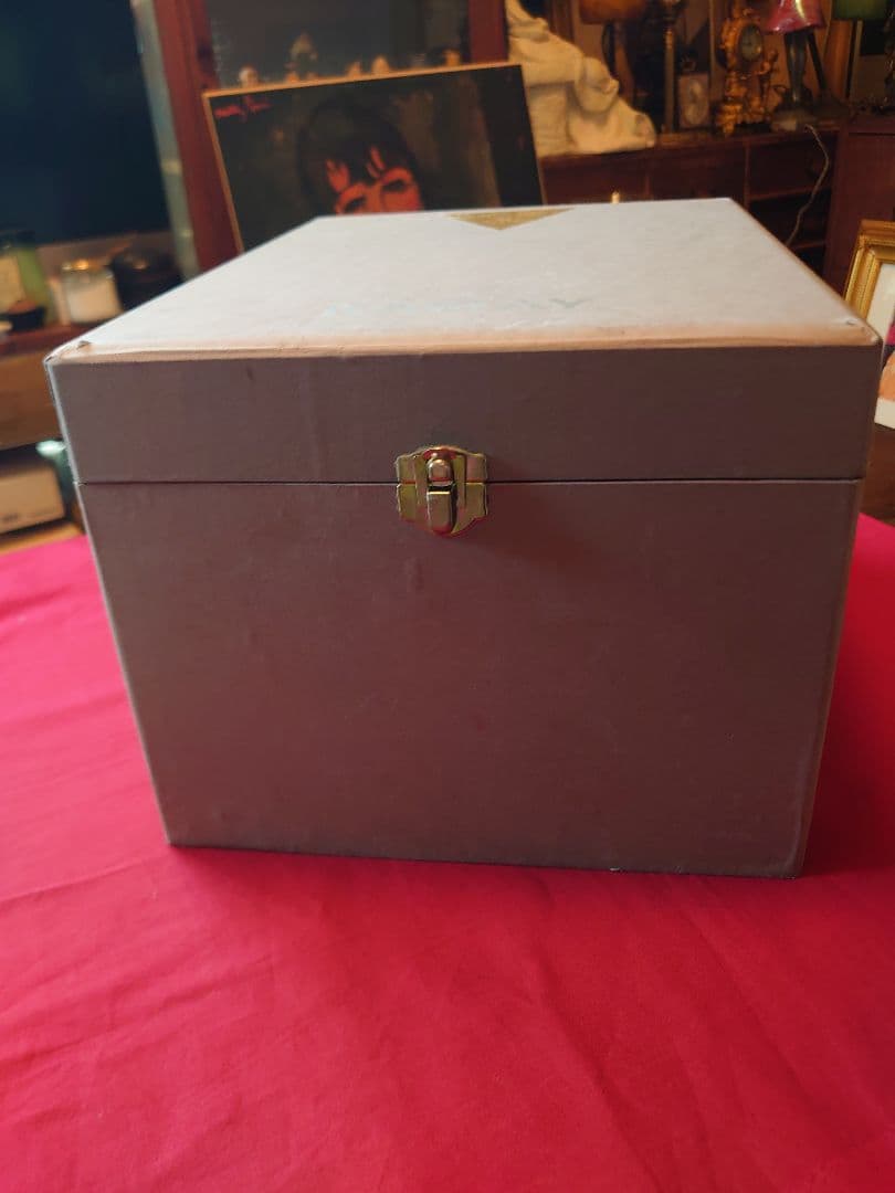 オパールセント クリスタルフラワーベース(共箱付き)