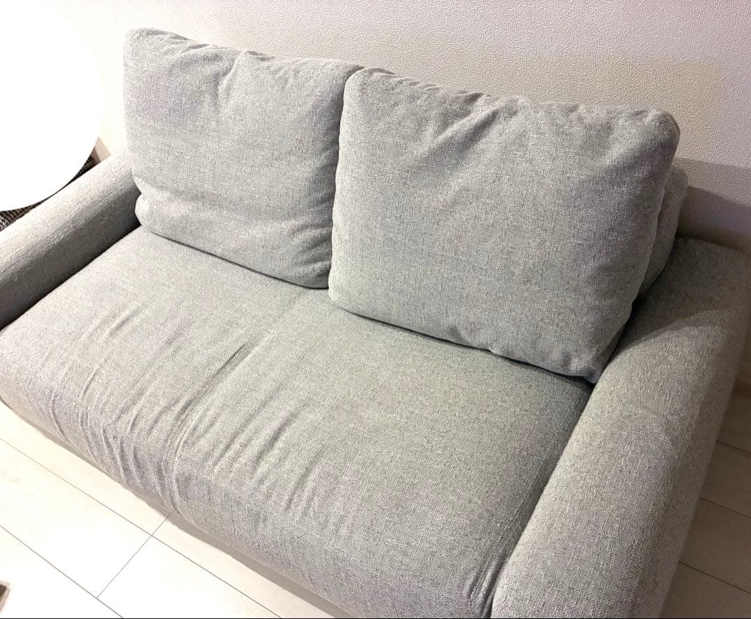 unico LOWEY ソファ　2.5シーター　グレー