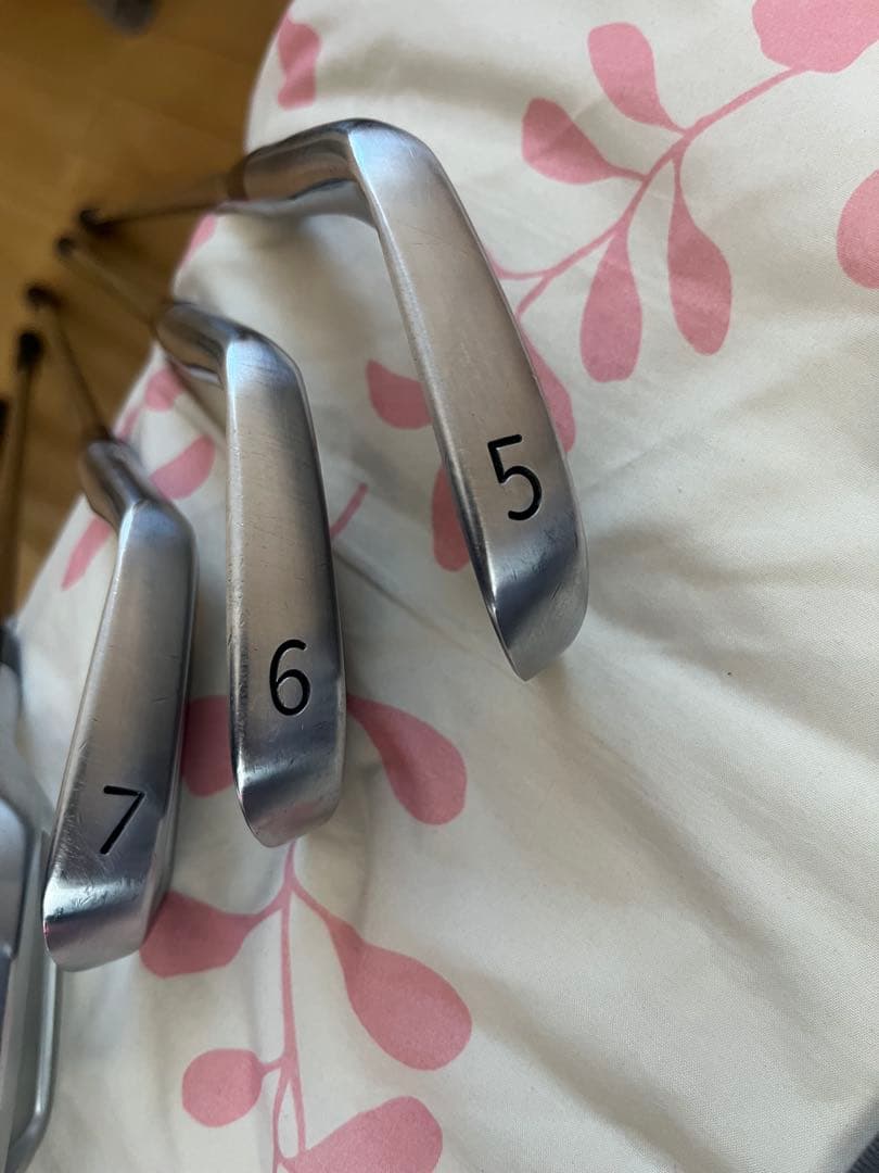 【良品】広田ゴルフ 軟鉄鍛造 5-P、49° ストロングロフト設計 7本 セット