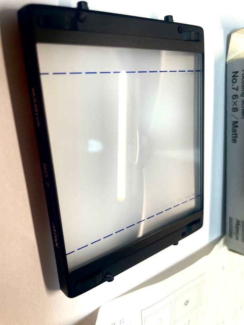 美品】マミヤMamiya RB67フォーカシングスクリーン タイプ A/No.7