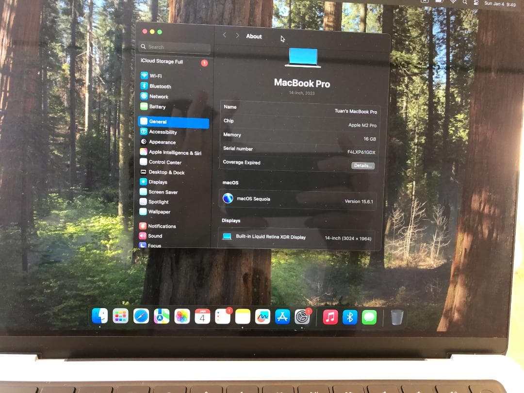 MacBook本体 MacBook Pro 2023 M2 Pro 16GB 512GB