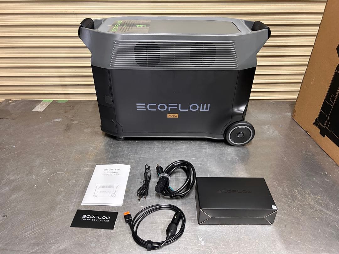 エコフローデルタプロ　EcoFlow DELTA Pro ポータブル電源