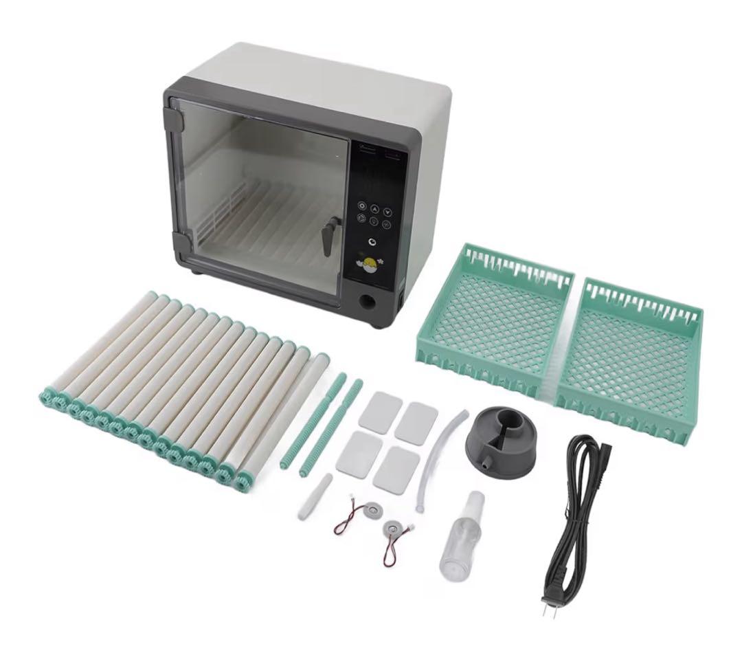 ▪️送料無料！自動転卵機 温度制御搭載 24個孵卵器 育成に110V▪️