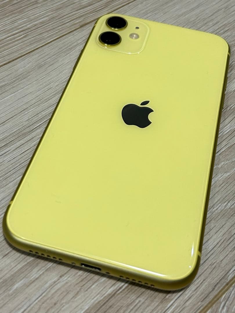 Apple iPhone11 本体 イエロー　128GB SIMフリー