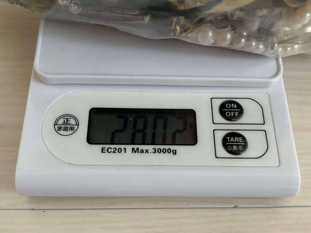 イミテーションアクセサリー約2.8kgまとめ売り