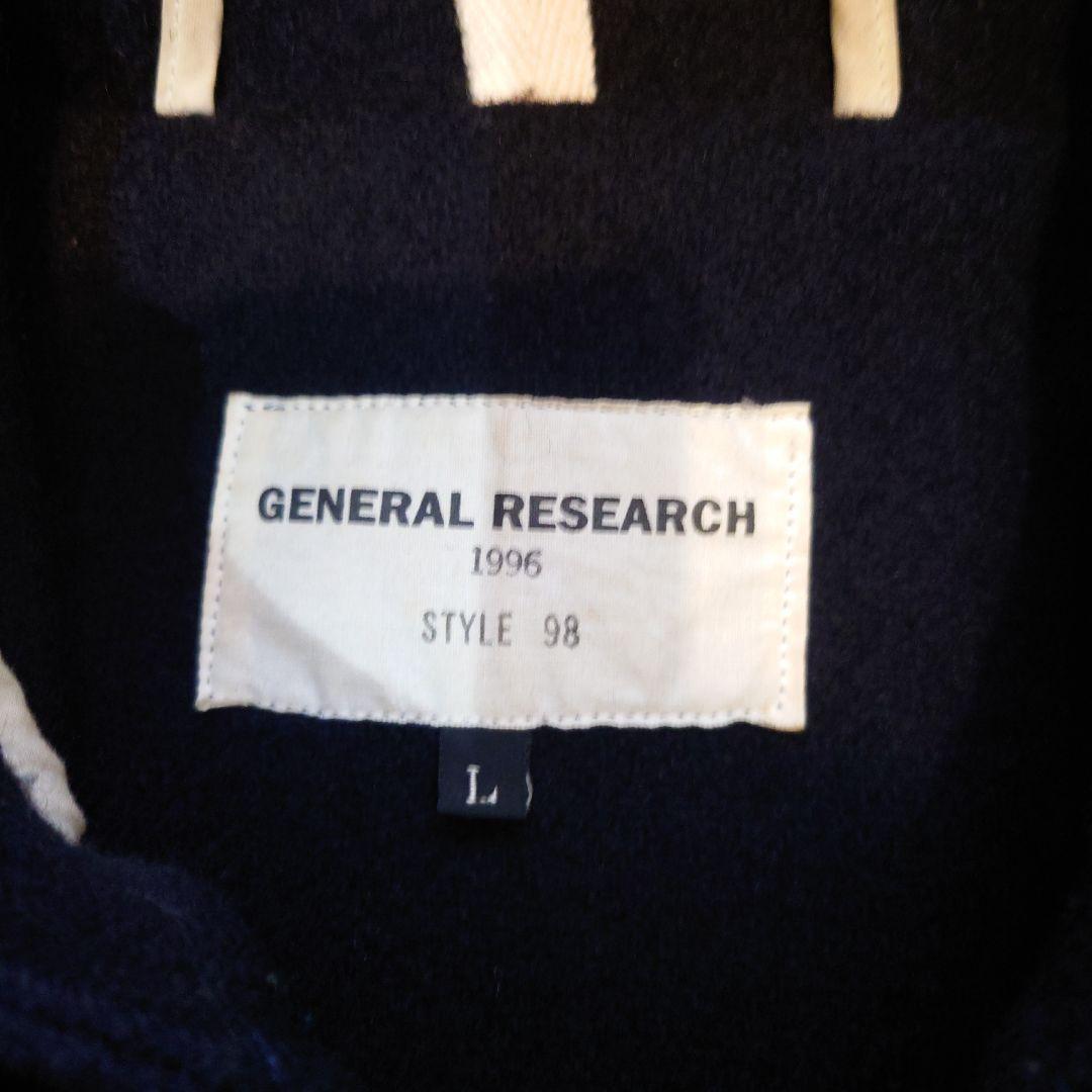 ジャケット・アウター GENERAL RESEARCH 1996 STYLE 98 NAVY