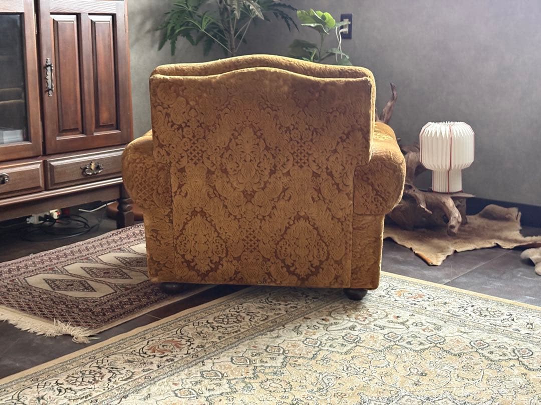 ①カリモク　karimoku レトロ　ビンテージ　ソファ　クラシック　IZ