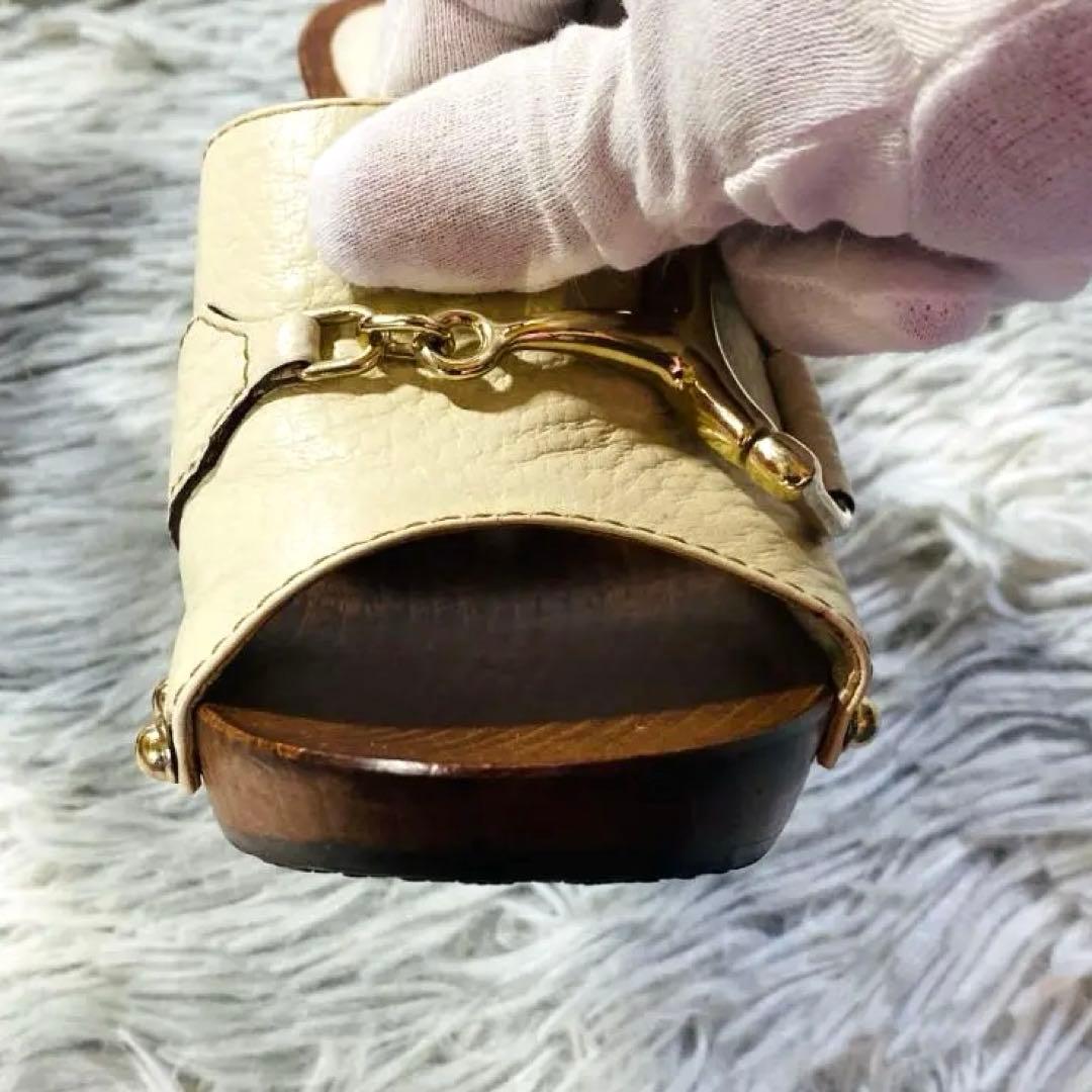 グッチ ミュール サンダル ホースビット スタッズ サイズ35