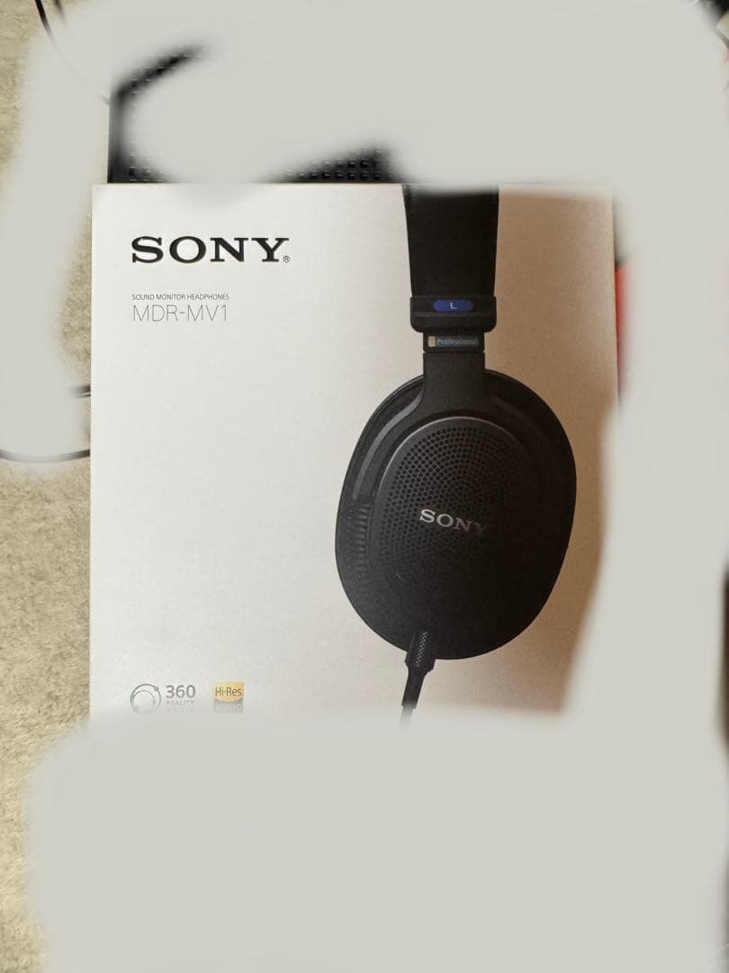 MDR-MV1 MUC-S12NB1バランス接続用ケーブル付属