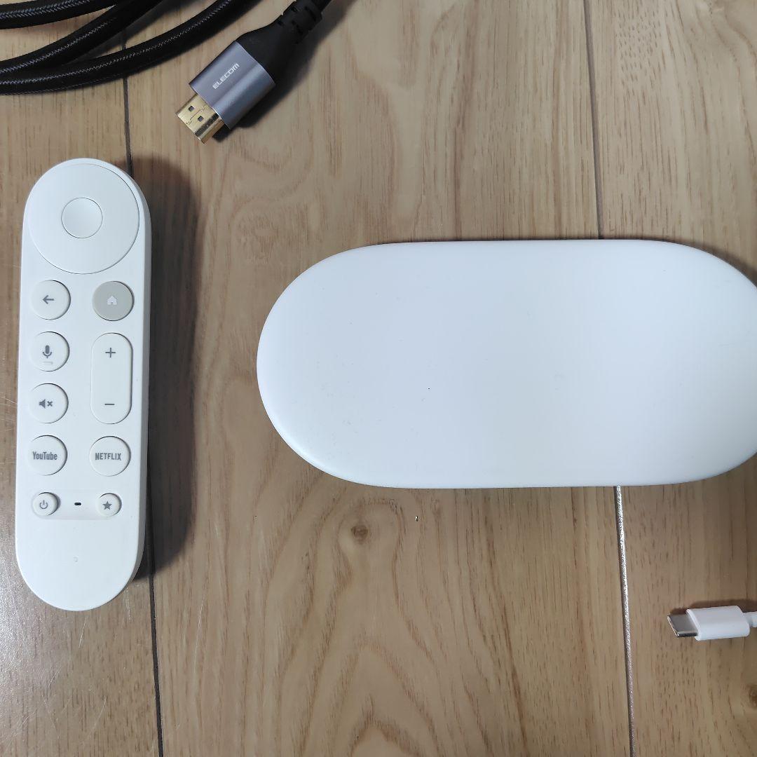 Google TV Streamer 4K ＆ エレコム HDMI ケーブル2m