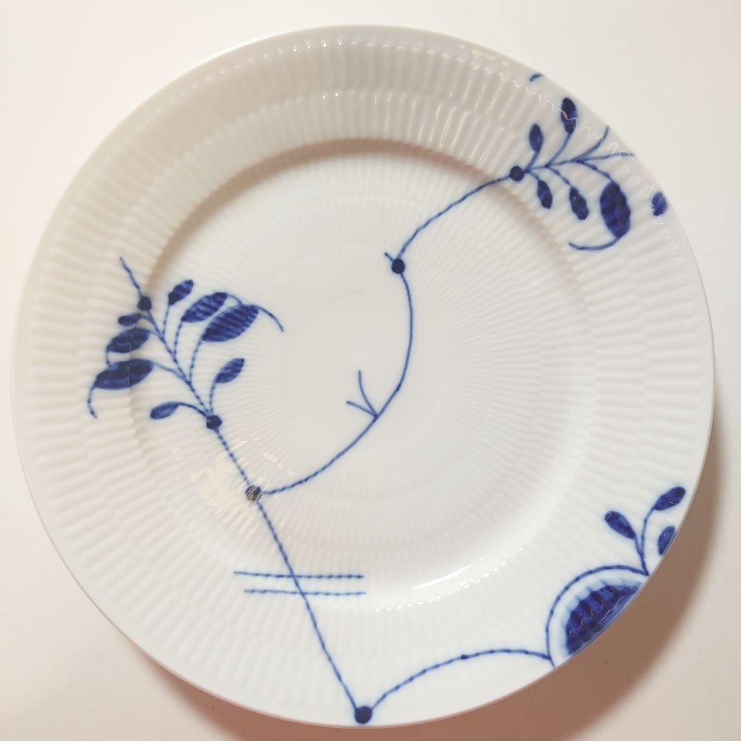 【12/23まで】ロイヤルコペンハーゲン　ブルーフルーテッドメガ　プレートセット