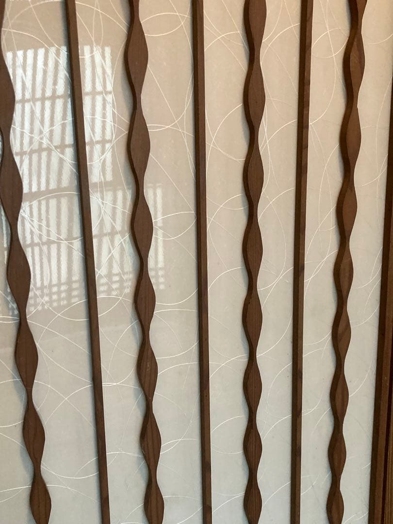 木製衝立・間仕切り・パーテーション　骨董・アンティーク