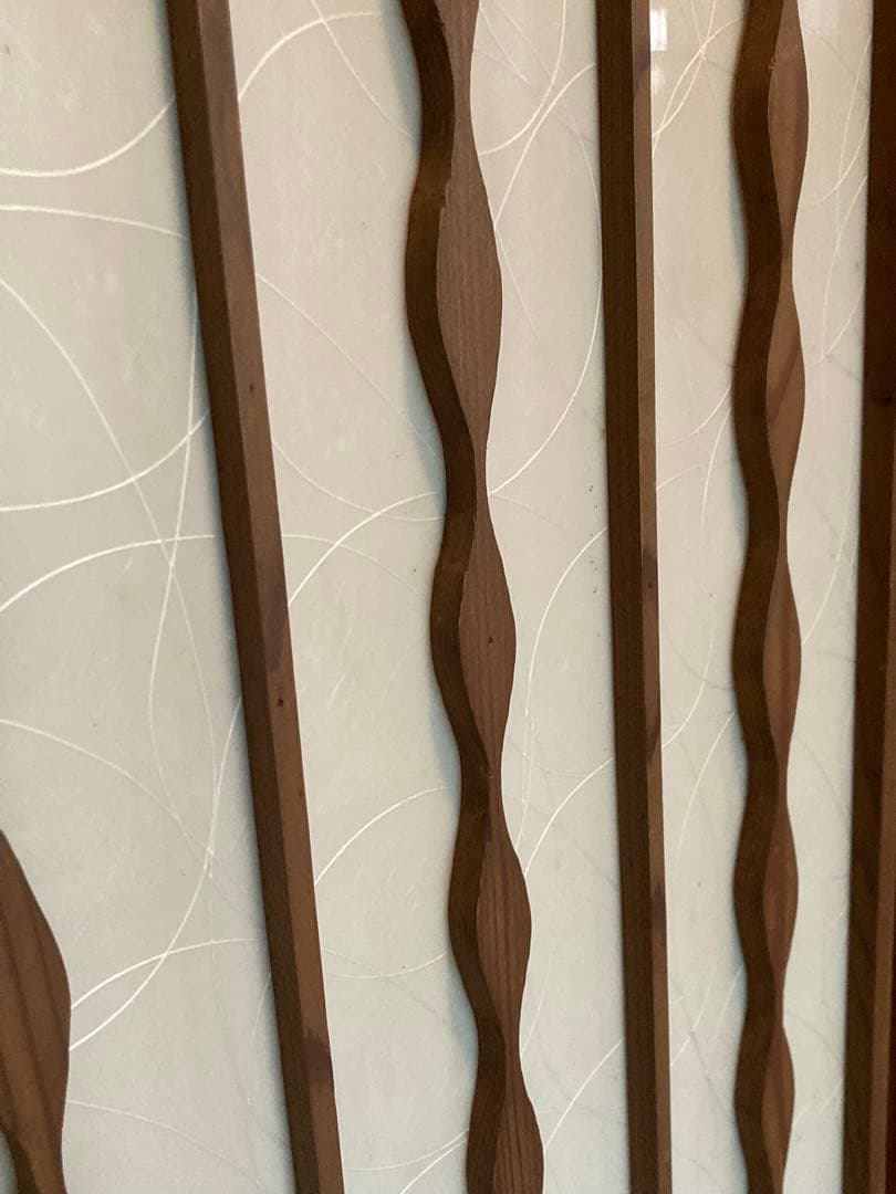 木製衝立・間仕切り・パーテーション　骨董・アンティーク