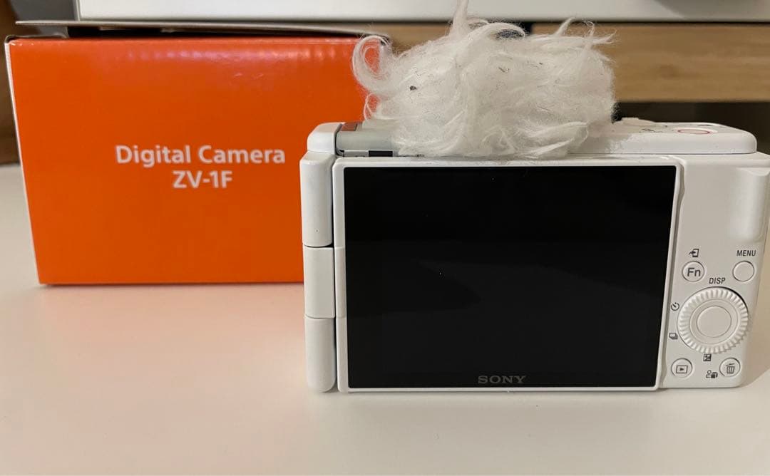 ソニー　SONY ZV-1F (ホワイト