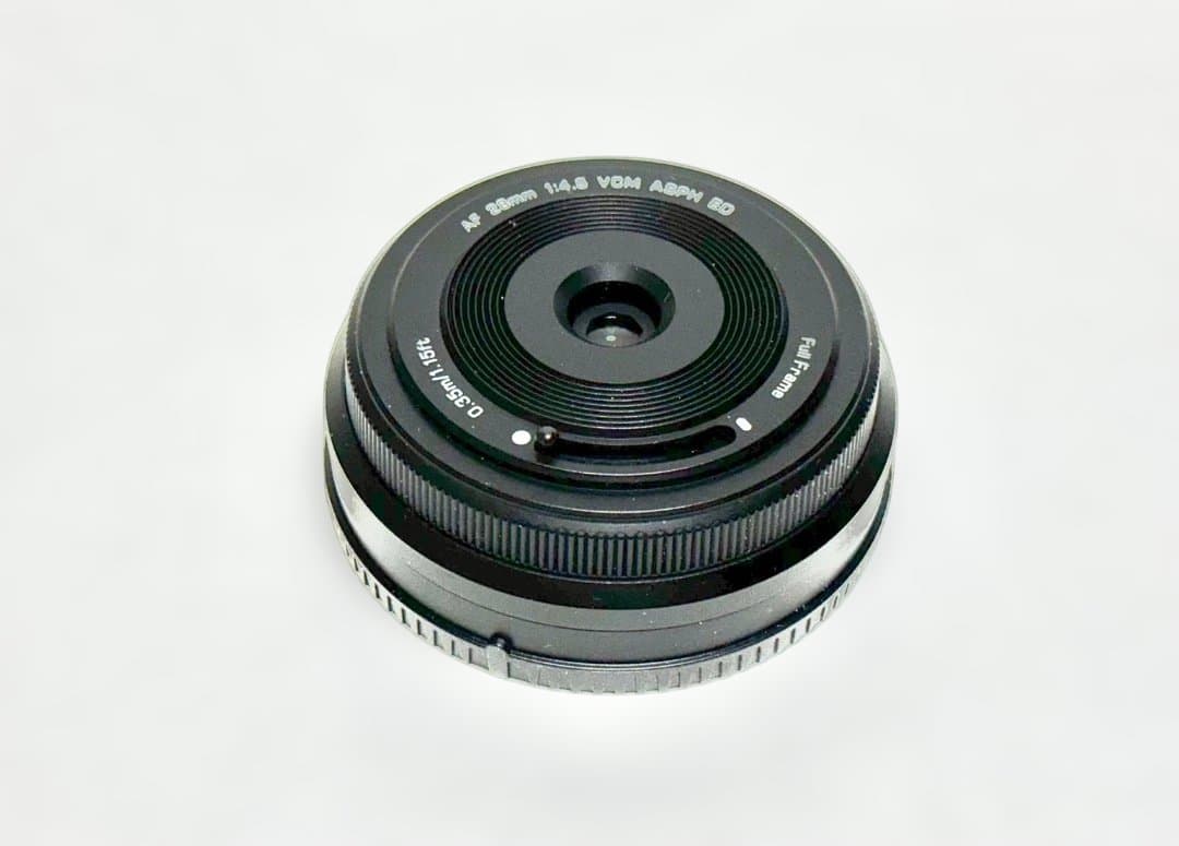 VILTROX AF 28mm f/4.5 レンズ（広角パンケーキレンズ）