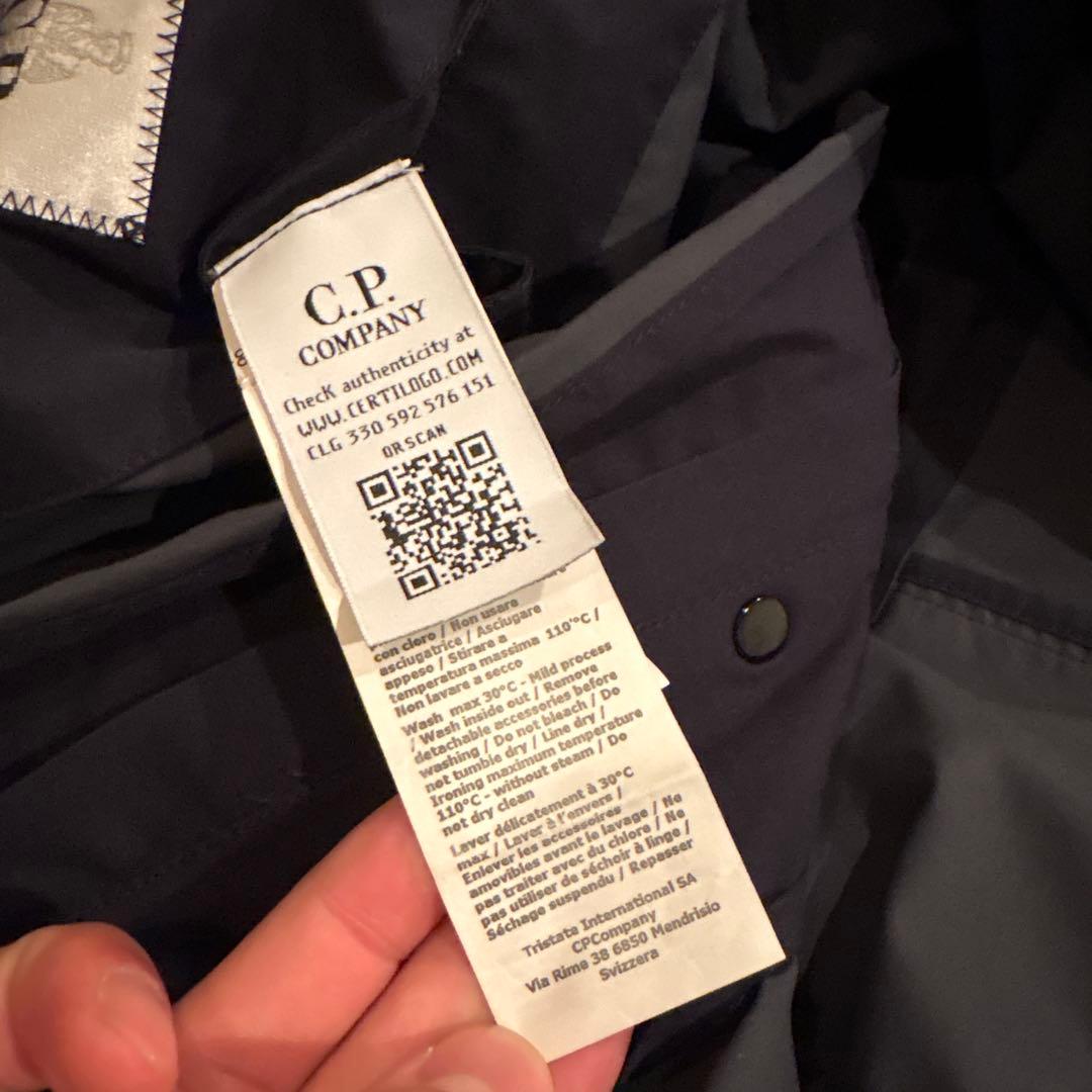 C.P. COMPANY PRO-TEK コート ネイビー Lサイズ レンズ