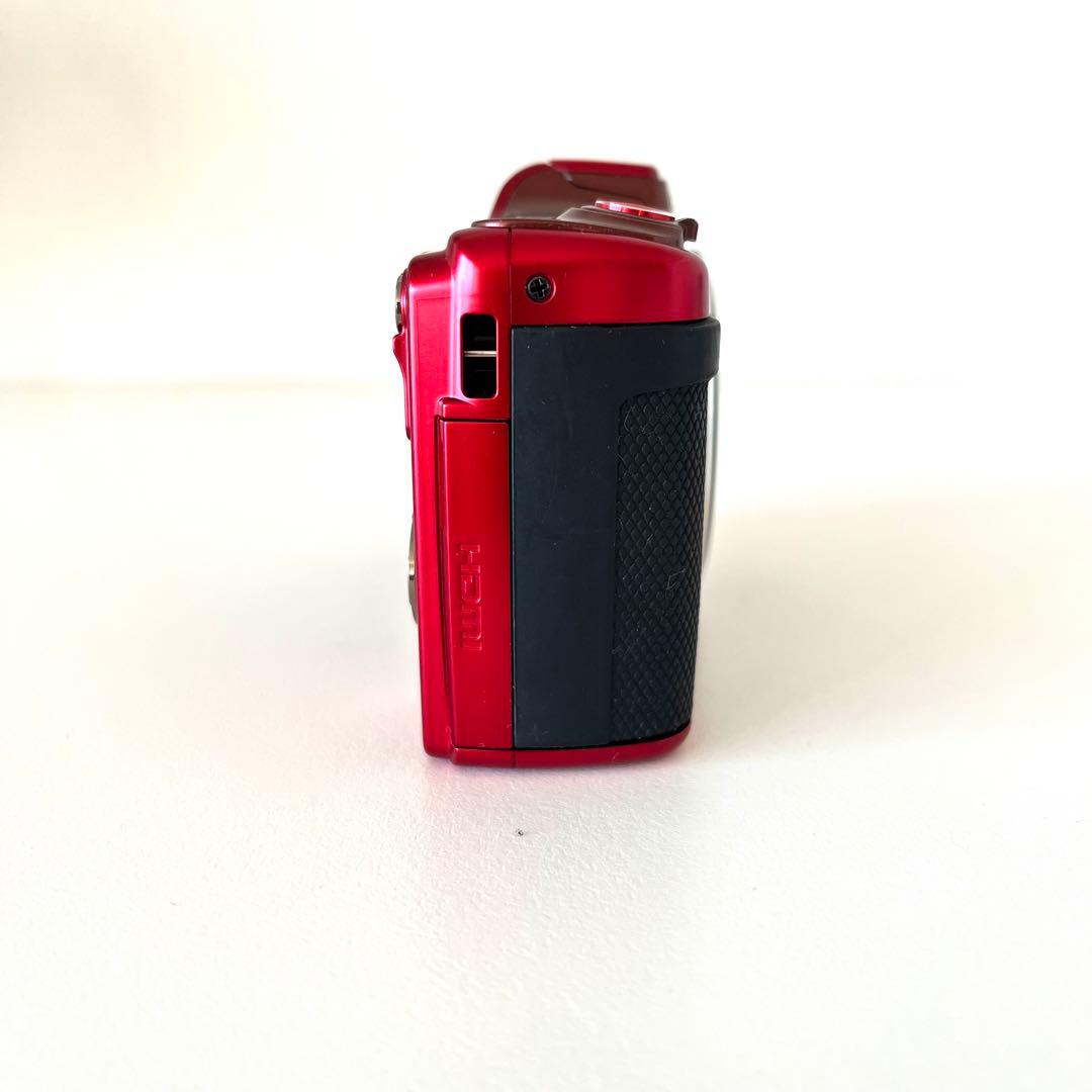 OLYMPUS STYLUS SZ-15 レッド デジタルカメラ