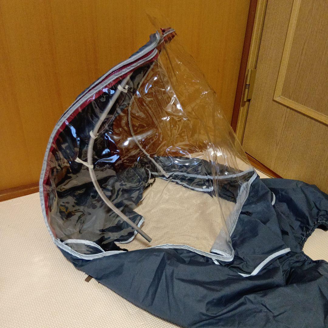 レア　AK365　子供乗せ自転車　後ろ乗せレインカバー 　チャイルドシート　リア