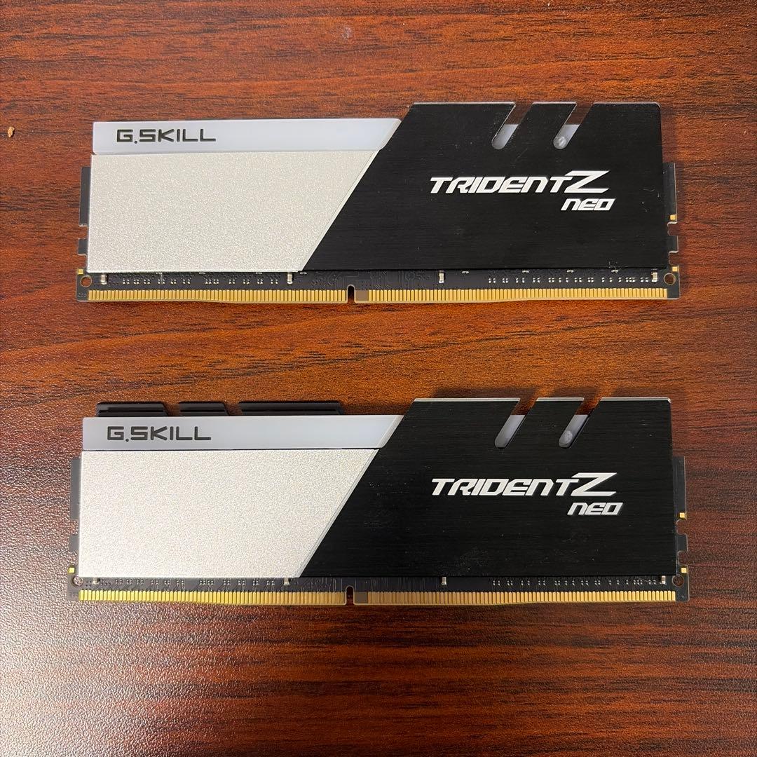 メモリー G.SKILL TRIDENT Z NEO DDR4 32GB (16GBx2)