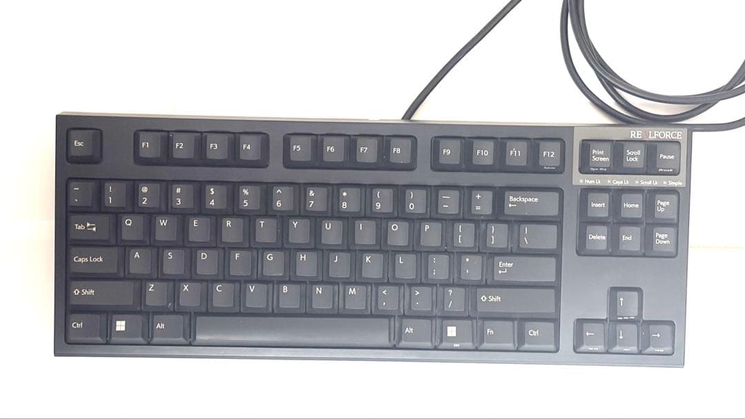 REALFORCE R3S 英語配列