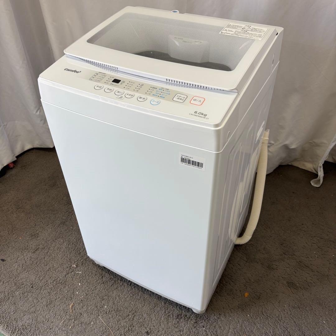 ★102　洗濯機　COMFEE　6キロ　一人暮らし　 綺麗　安い　中古　設置無料
