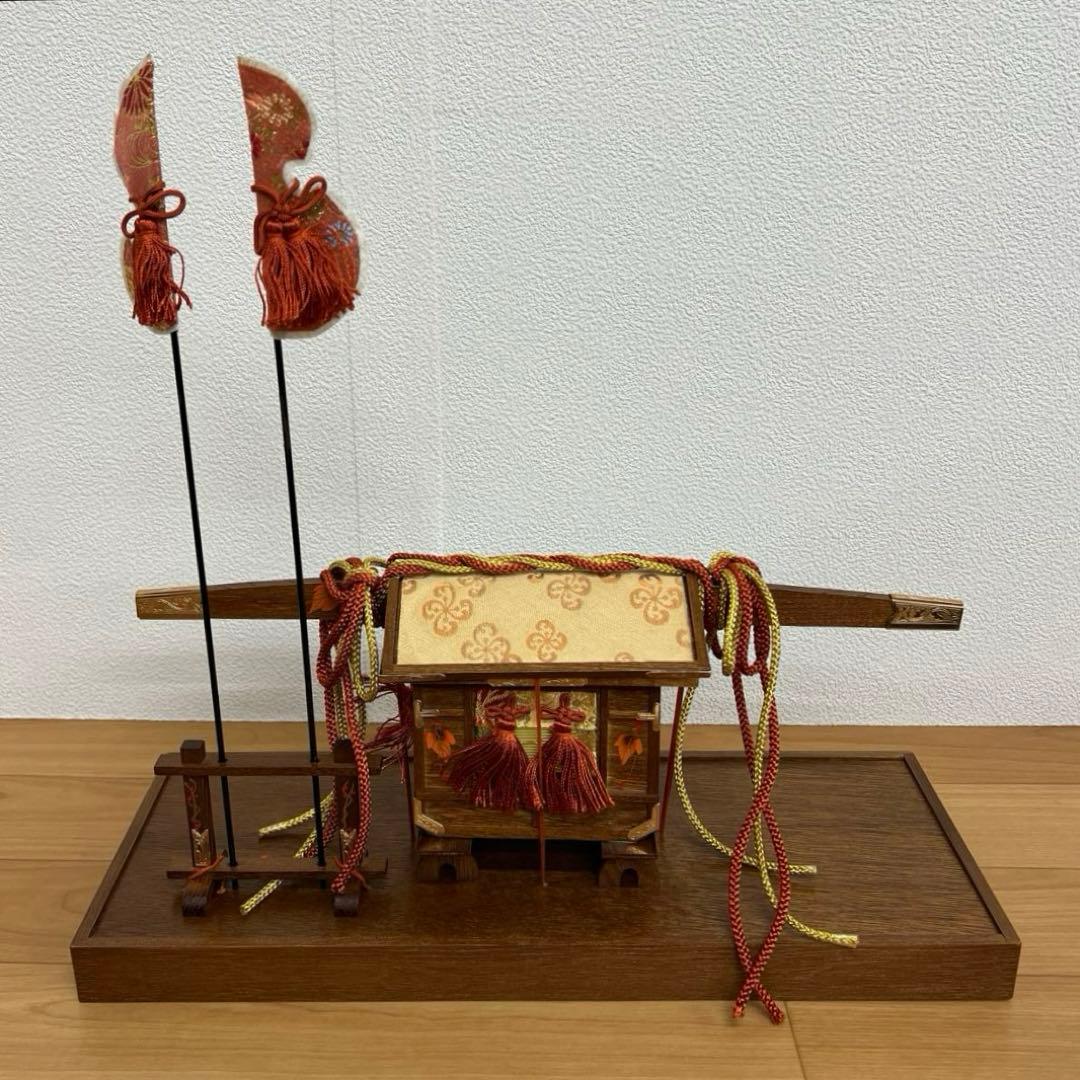 雛人形　桃の節句　雛人形　ケヤキ昇り蔦