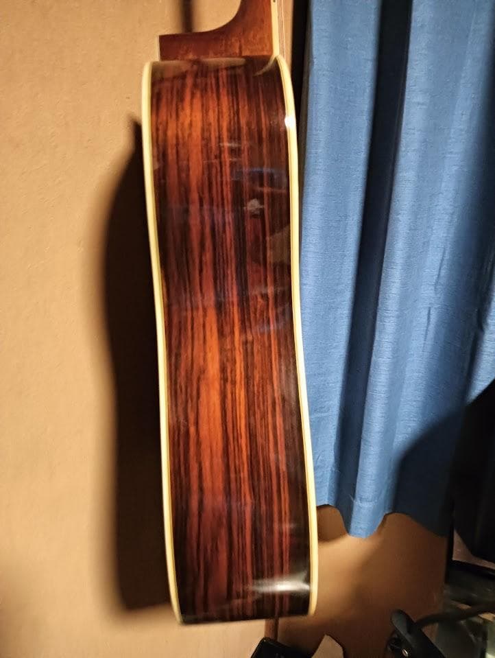 Morris アコースティックギター W30劇鳴り　愛用メンテ品　ダダリオ新弦付